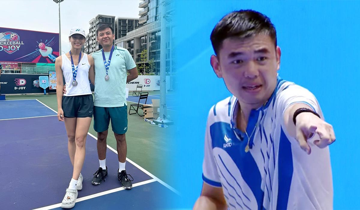 Lý Hoàng Nam tập trung trong trận chung kết đôi nam nữ