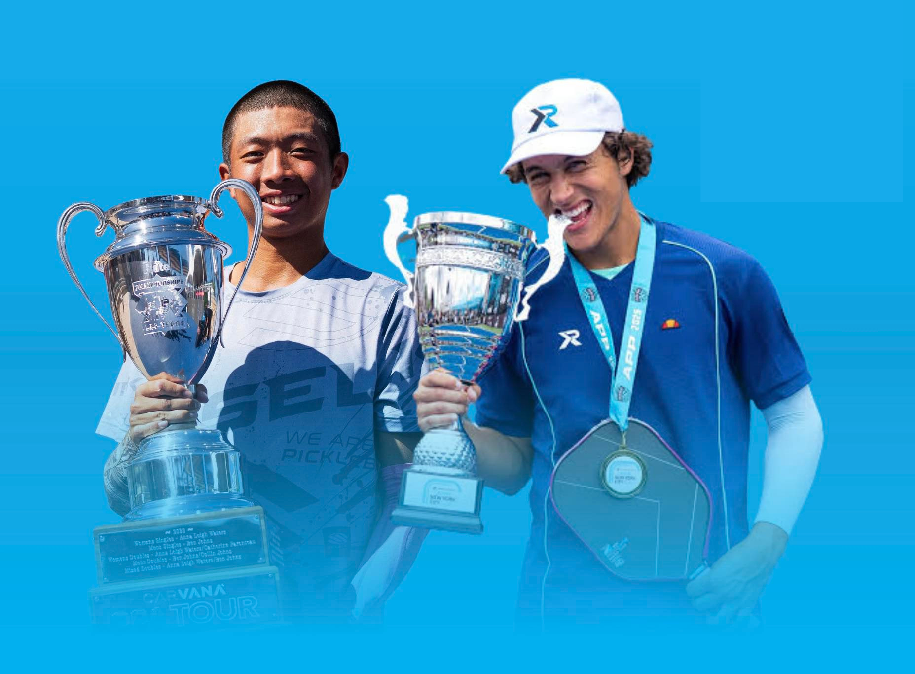 Cặp đôi Quang Dương và Jack Munro chuẩn bị thi đấu