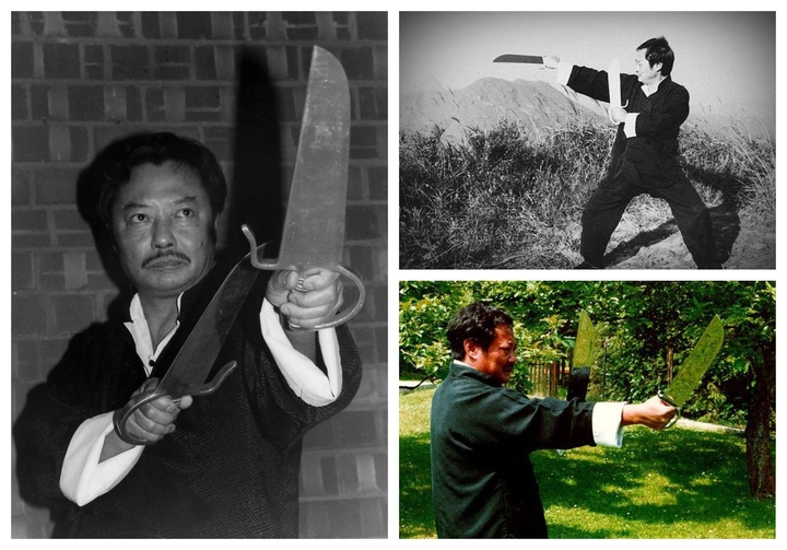 Hoàng Thuần Lương được truyền thụ Bát Trảm Đao Hoàng Thuần Lương cùng binh khí Bát Trảm Đao