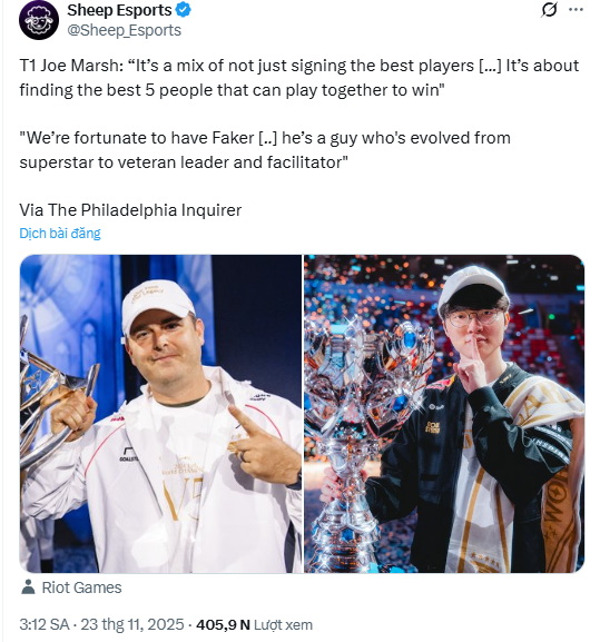 Một huyền thoại Esports khác cũng dứt tình với T1, CEO đội tuyển lại có phát biểu khó hiểu- Ảnh 3. CEO T1 có phát biểu tranh cãi về việc chiêu mộ tuyển thủ cho T1.