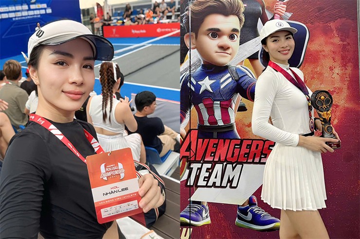 Lê Nhàn dành thời gian đi xem các tay vợt đỉnh cao thi đấu Lê Nhàn dành thời gian đi xem các tay vợt đỉnh cao thi đấu