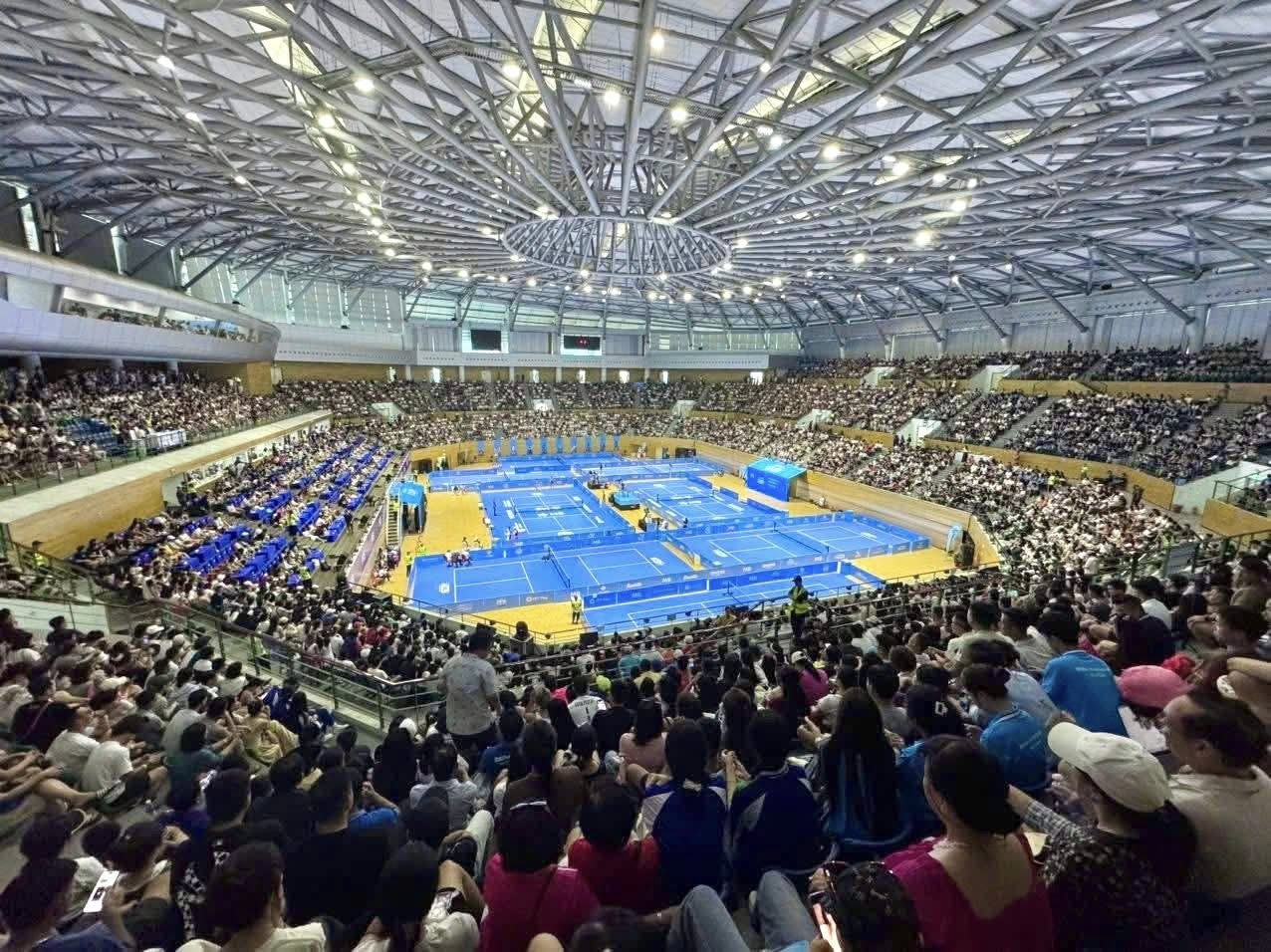 Sân đấu PPA Tour Asia tại Đà Nẵng được đầu tư bài bản Sân đấu Pickleball tiêu chuẩn quốc tế