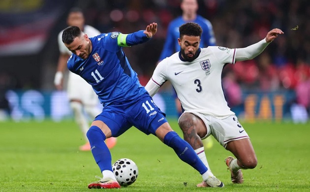 James đang là lựa chọn số một ở vị trí hậu vệ phải tuyển Anh. Reece James đang là lựa chọn số một ở vị trí hậu vệ phải tuyển Anh