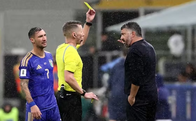 Gattuso và các học trò sẽ phải đá play-off World Cup 2026 Gattuso cùng đội tuyển Italy tại play-off World Cup