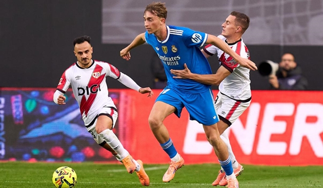 Dean Huijsen ngày càng chững chạc tại Real Madrid. Dean Huijsen ngày càng chững chạc tại Real Madrid.