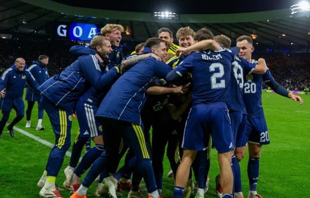 Scotland thắng Đan Mạch giành vé World Cup