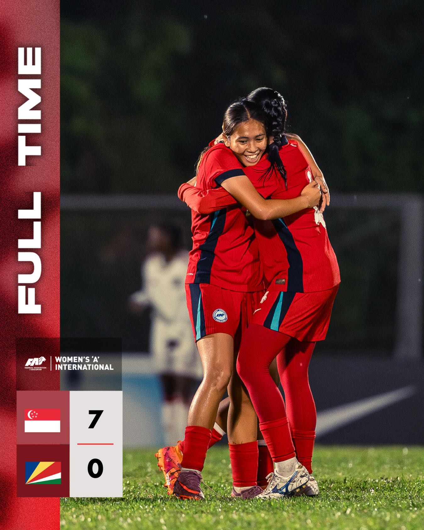 Tuyển nữ Singapore giành chiến thắng đậm trước đội bóng đến từ Đông Phi.