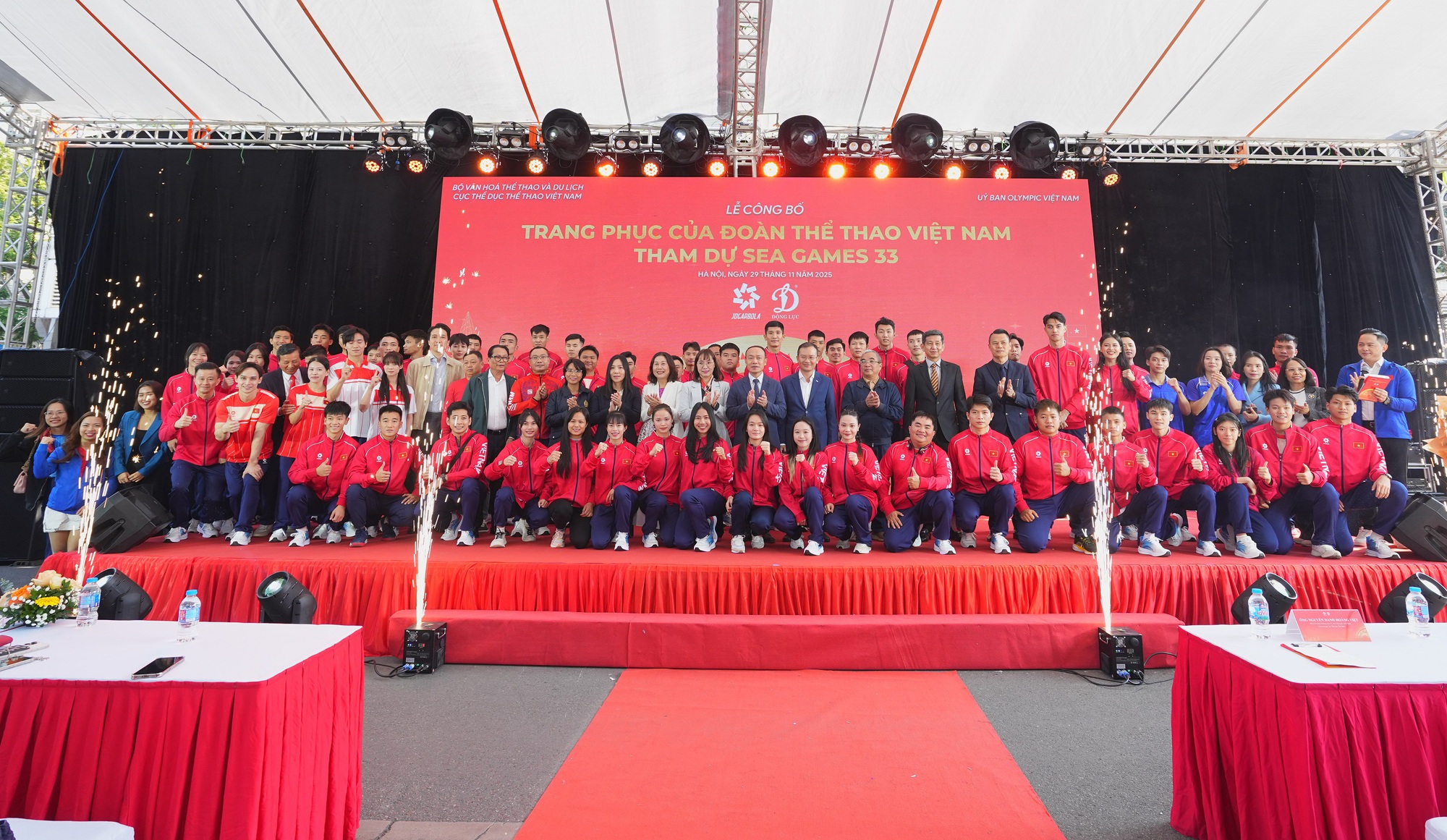 Lễ công bố trang phục Đoàn thể thao Việt Nam