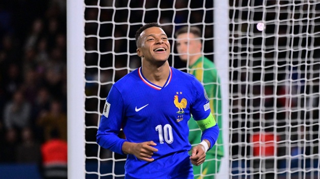 Mbappe đã chạm mốc 400 bàn trong sự nghiệp Mbappe lập cột mốc 400 bàn