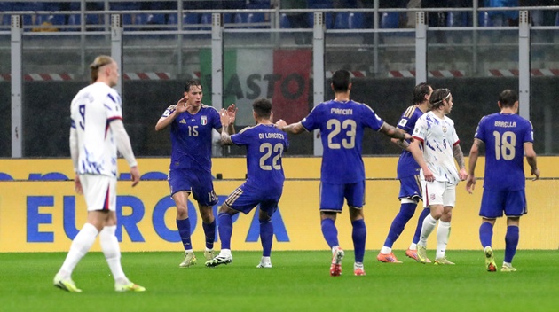 Italia thuộc hạt giống số 1 tại vòng play-off châu Âu Italia thuộc hạt giống số 1 tại vòng play-off châu Âu