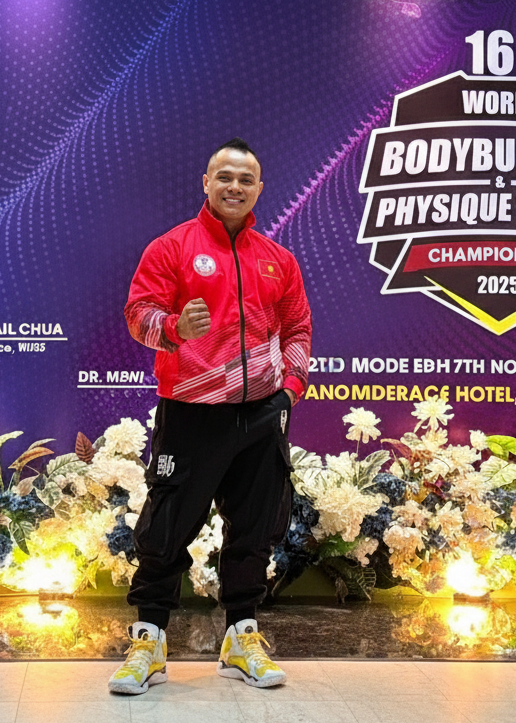 Trần Hoàng Duy Thuận trước giờ thi đấu Trần Hoàng Duy Thuận chuẩn bị thi đấu