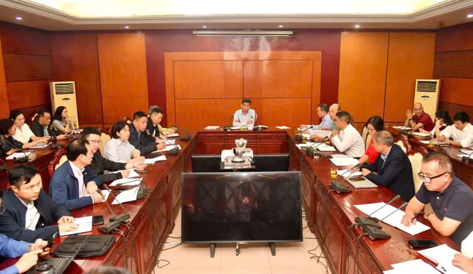 Đoàn thể thao Việt Nam dự kiến sang Thái Lan tham dự SEA Games 33 vào ngày 7-12- Ảnh 2. Cục trưởng Cục TDTT làm việc cùng các bộ môn chuẩn bị SEA Games