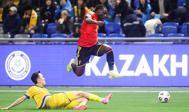 Jeremy Doku thi đấu xuất sắc cho tuyển Bỉ