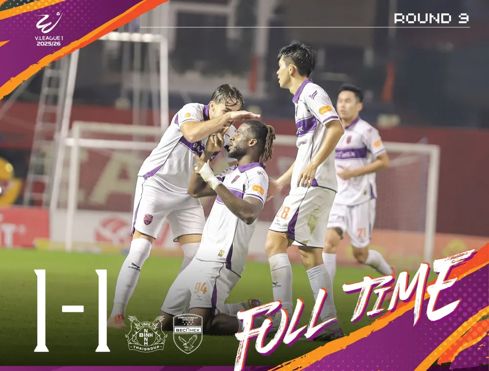 Becamex TPHCM chơi xuất sắc trên sân khách