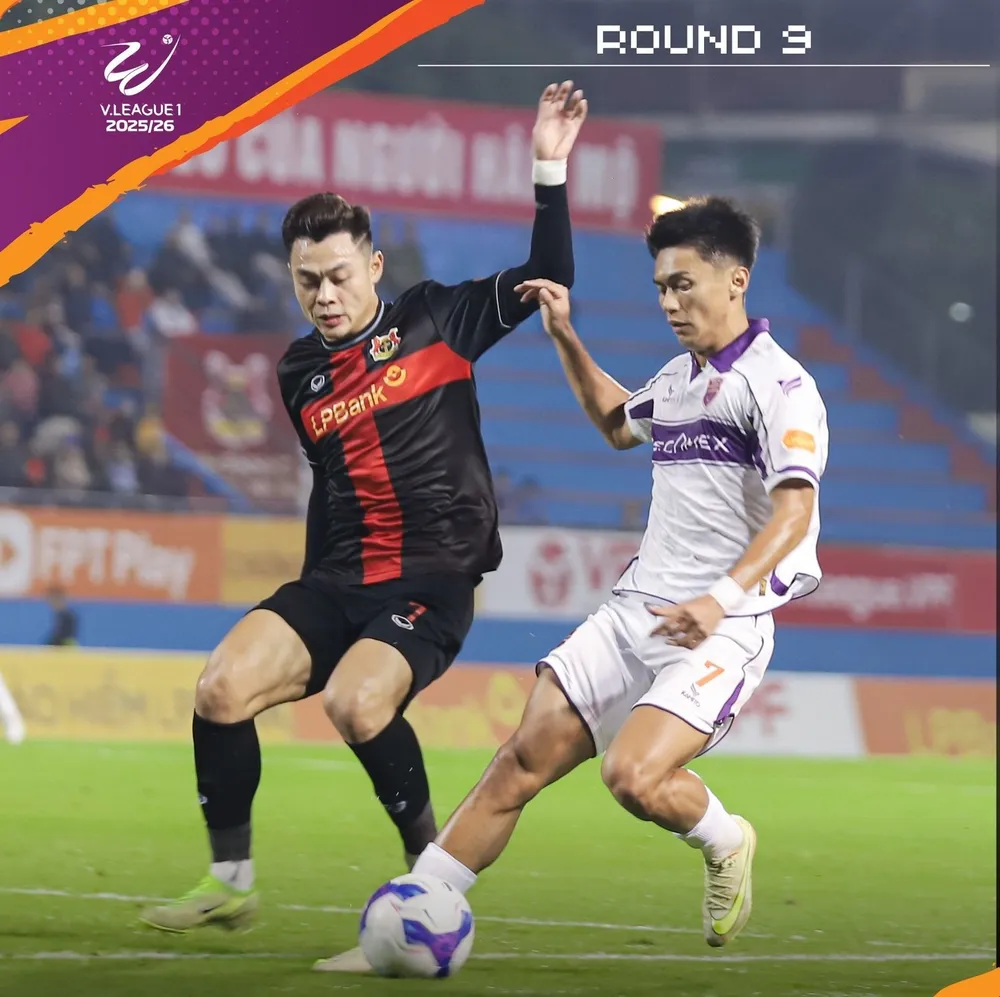 Trận hòa giữa Ninh Bình và Becamex TPHCM