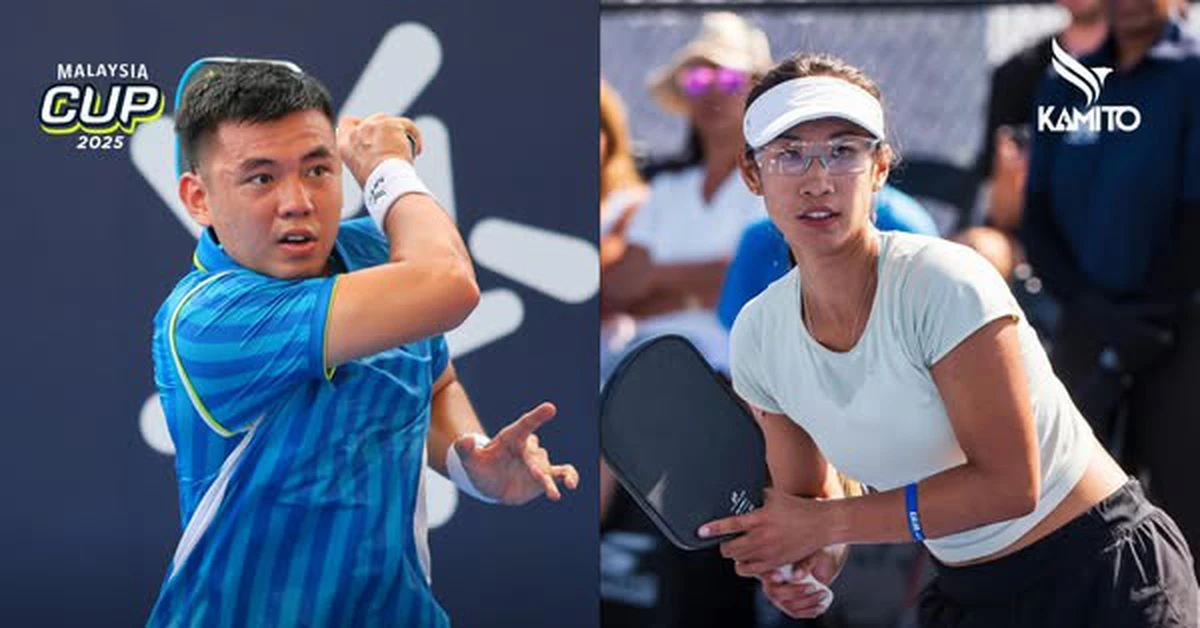 Lý Hoàng Nam và Yufei Long thi đấu phối hợp