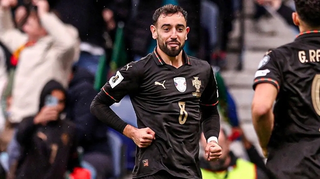 Bruno Fernandes toả sáng cho đội tuyển Bồ Đào Nha