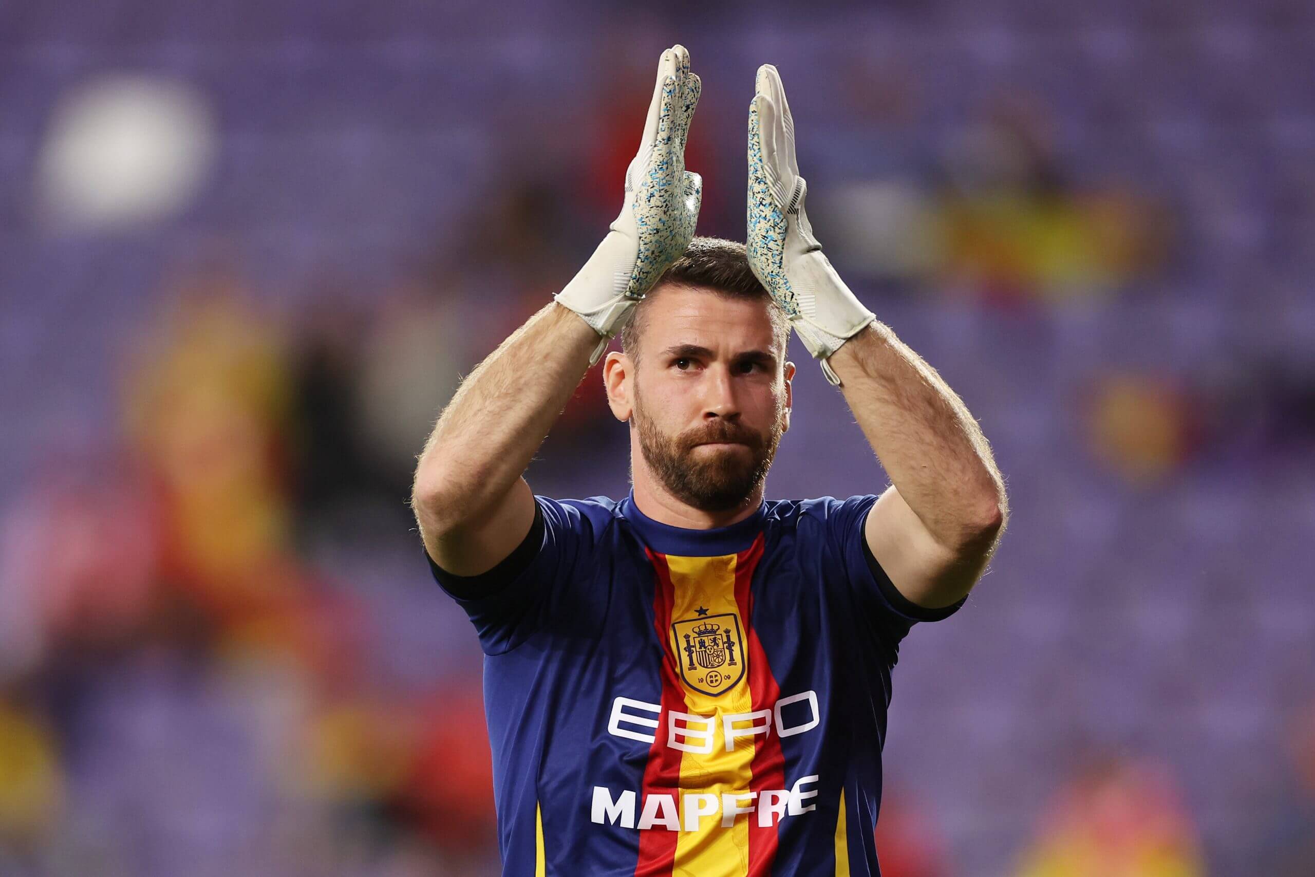 Unai Simon chia sẻ về nội bộ tuyển Tây Ban Nha Unai Simon chia sẻ quan điểm về nội bộ tuyển Tây Ban Nha