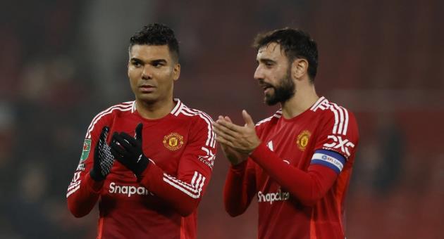 Sẽ không bất ngờ nếu Casemiro và Bruno rời MU vào cuối mùa. Casemiro và Bruno có thể rời MU vào cuối mùa