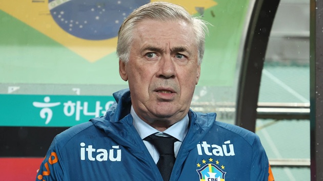 Ancelotti huấn luyện đội tuyển Brazil
