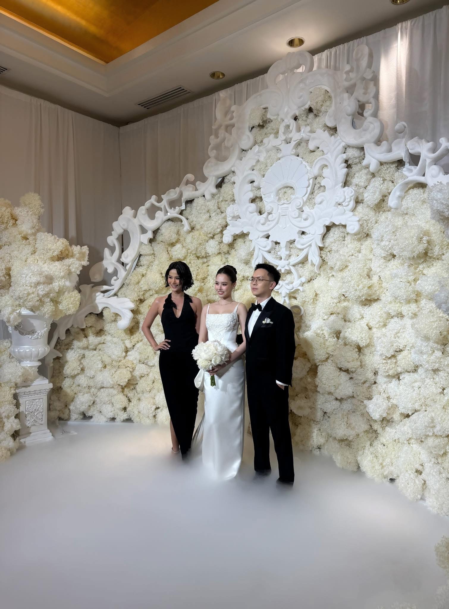 Đám cưới Á hậu Tâm Như và chồng doanh nhân: Cô dâu khóc nức nở, Khánh Vân, Ngọc Châu và dàn sao Việt đổ bộ- Ảnh 8. Á hậu Hương Ly