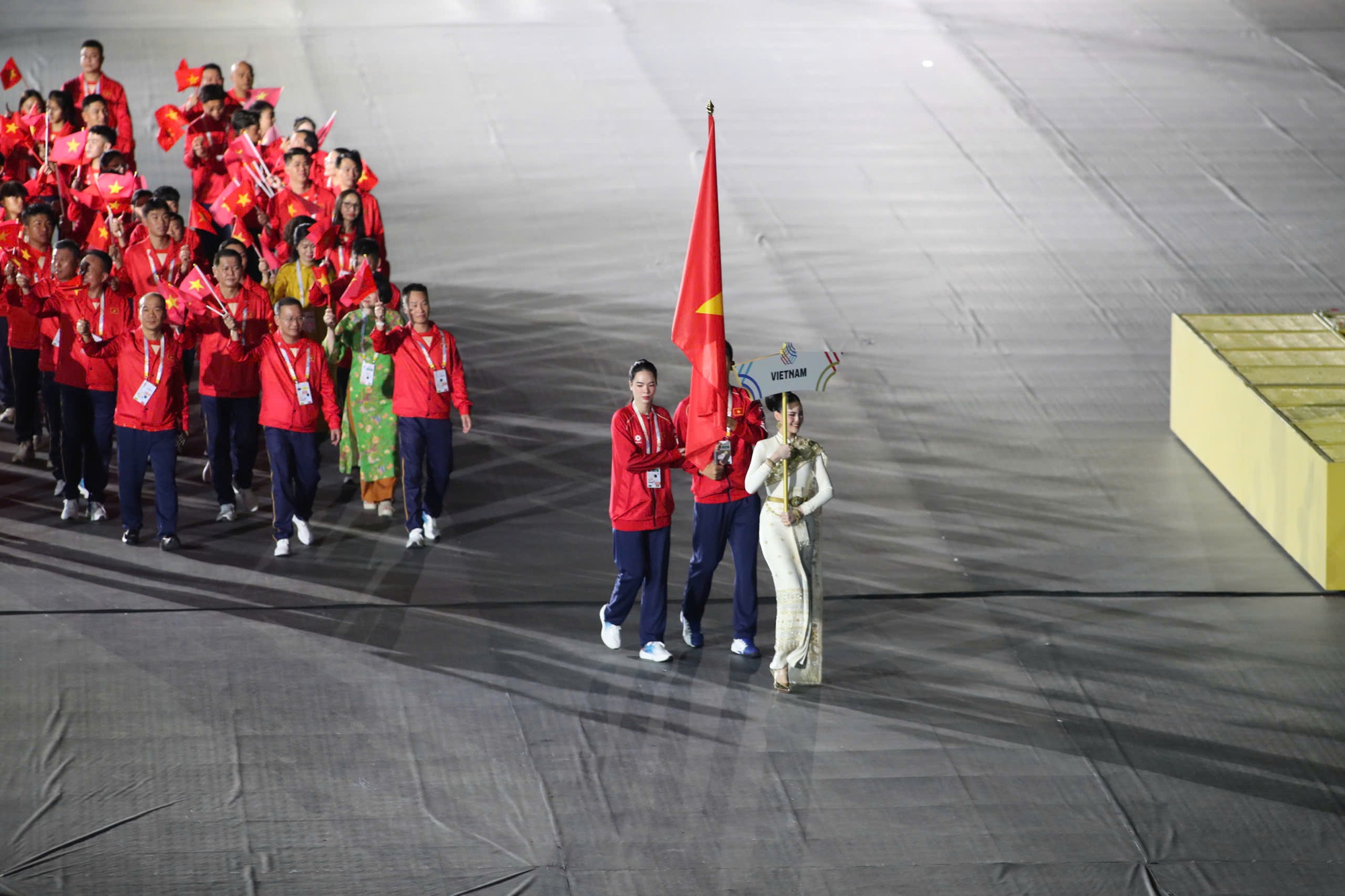 Lá cờ tổ quốc Việt Nam tại SEA Games 33