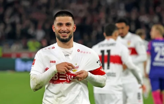 Deniz Undav là ngôi sao nổi bật của Stuttgart.