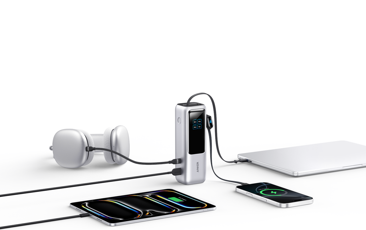 Củ sạc GaN Anker 140W đa cổng cho trải nghiệm gaming mượt mà