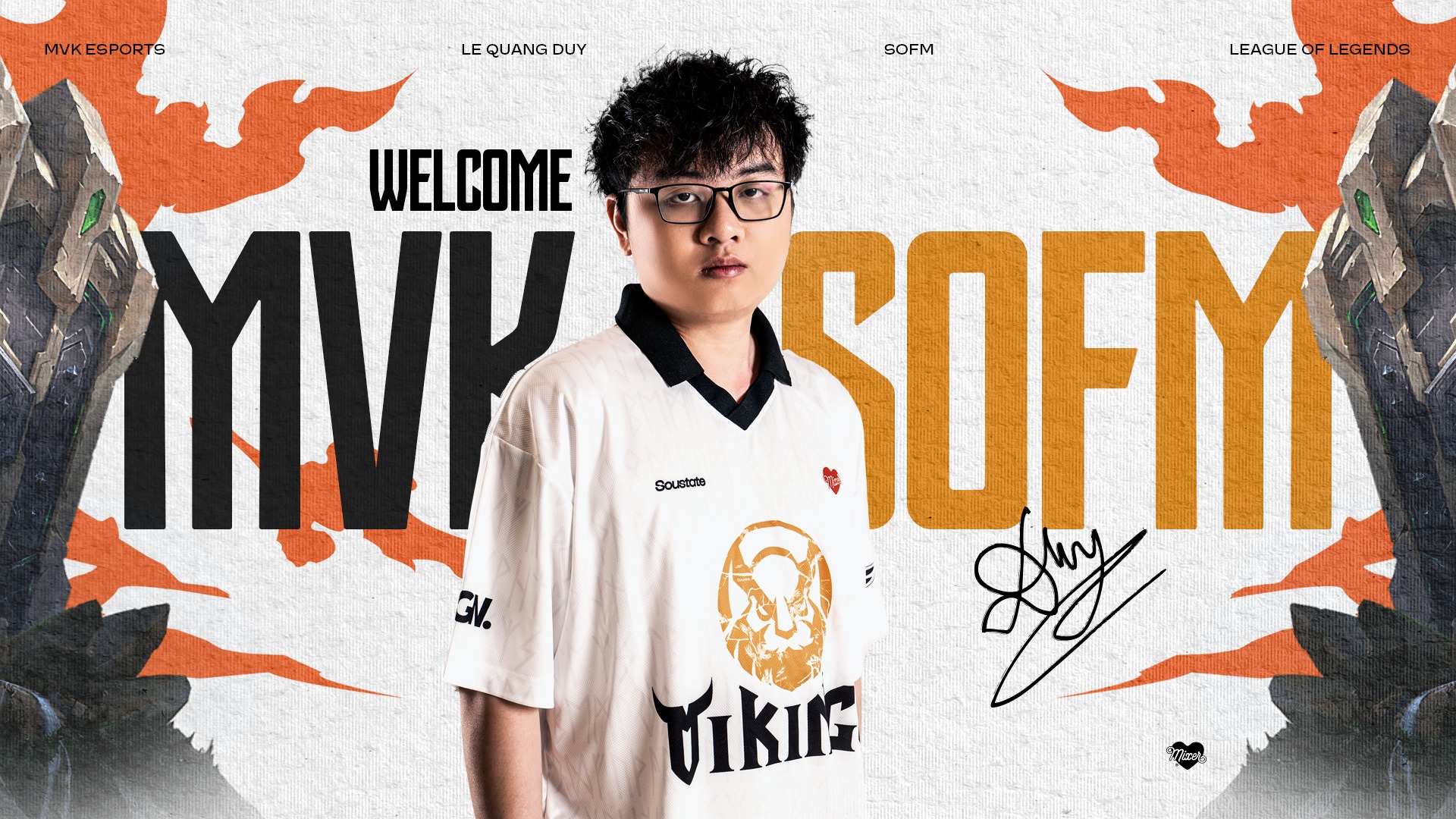 SofM quay lại MVKE trong vai trò tuyển thủ