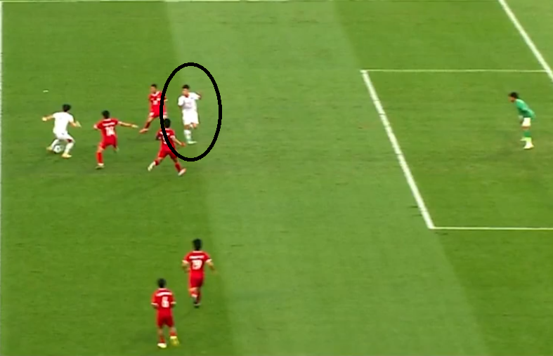 Vị trí của Thanh Nhàn trong tình huống gây tranh cãi