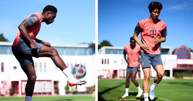 Davies và Ito tập luyện tại trung tâm CLB Davies và Ito hồi phục chấn thương