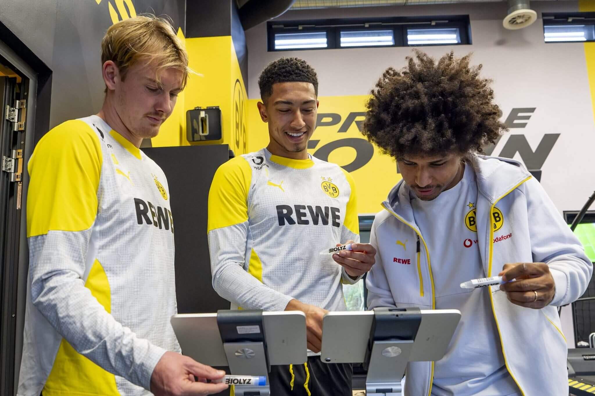 Thí nghiệm được cá nhân hóa cho từng cầu thủ Thí nghiệm được cá nhân hóa cho từng cầu thủ