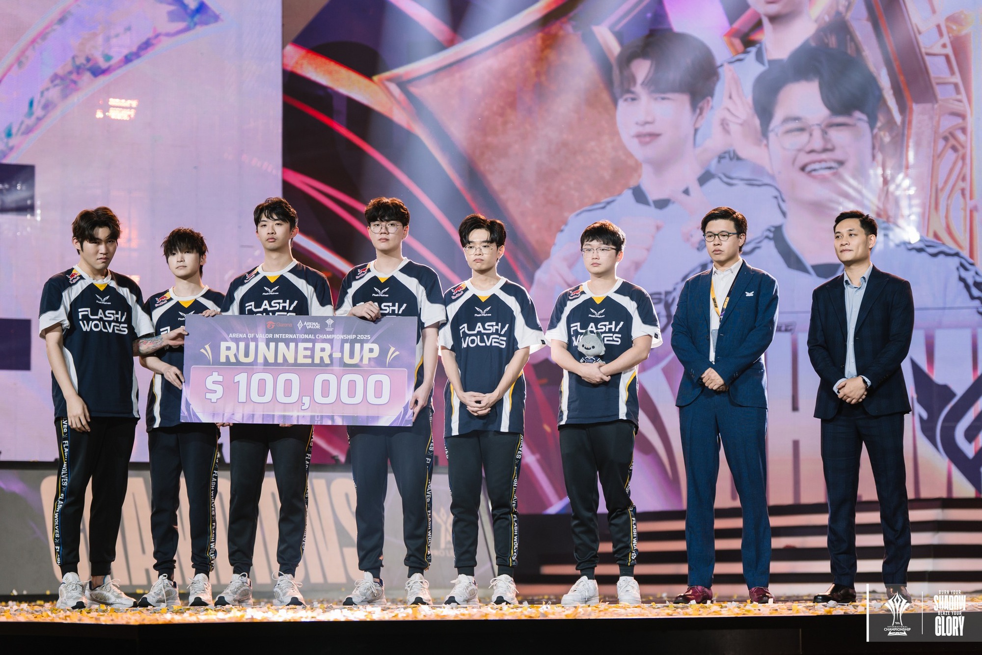 Flash Wolves là đội Á quân của AIC 2025 Flash Wolves Á quân AIC 2025