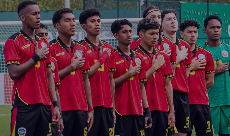 - Ảnh 2. U22 Timor Leste tạo nên bất ngờ đầu tiên ở môn bóng đá nam SEA Games 33.