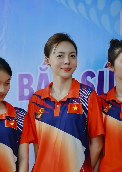 Nhan sắc xinh đẹp của nữ xạ thủ Việt Nam mang hàm thượng uý dự SEA Games 33 - 3