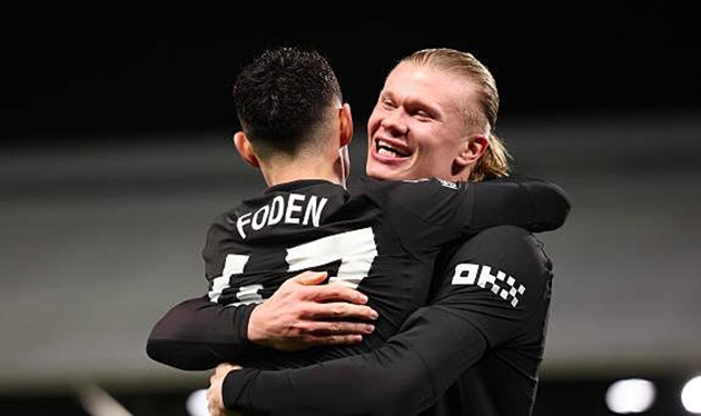 Man City thi đấu vất vả khi đối đầu Fulham