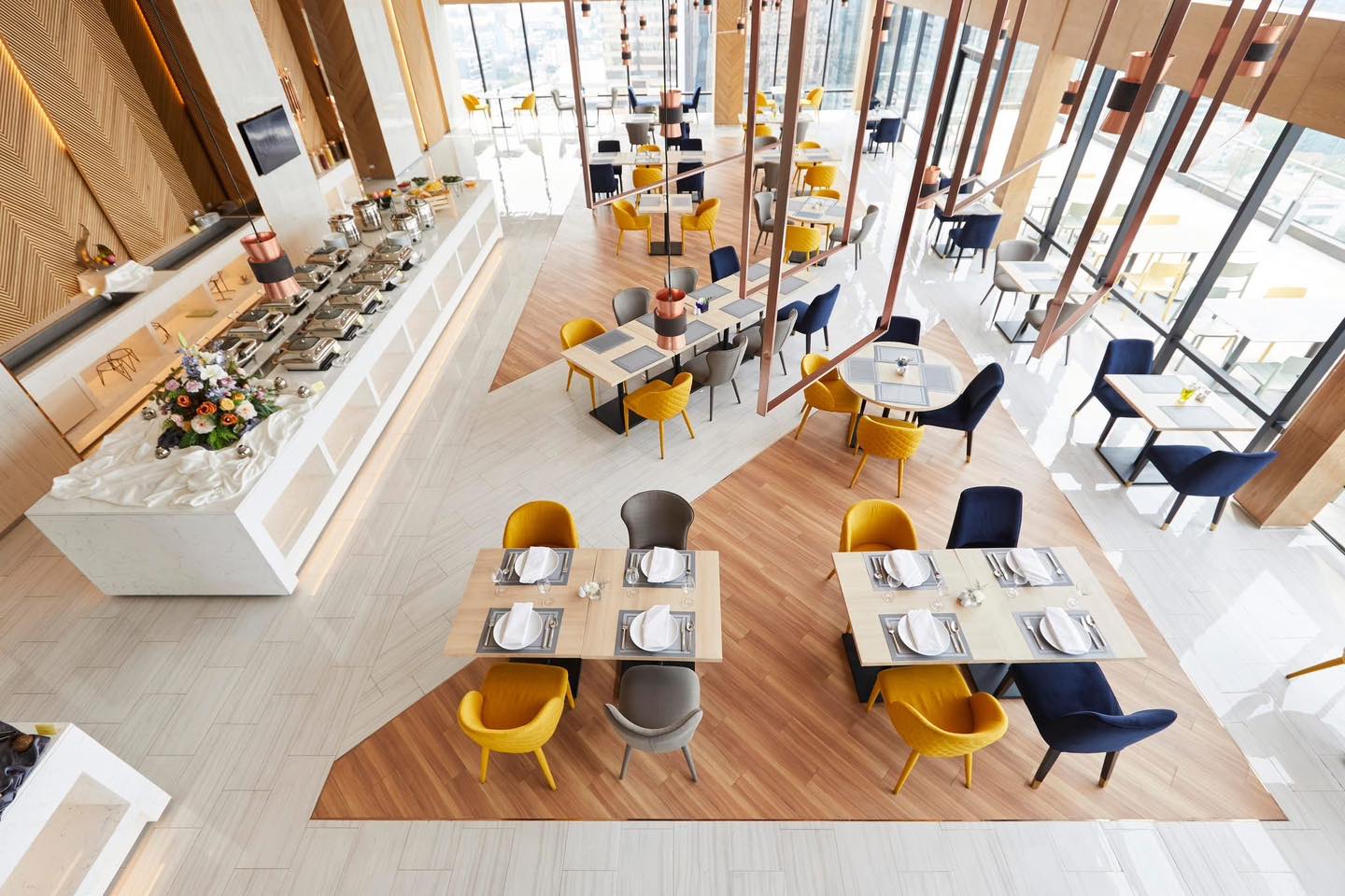 Phòng nghỉ tiện nghi mang lại sự thư giãn cho tuyển thủ