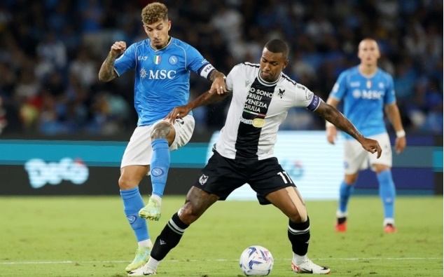 Napoli đặt mục tiêu chiến thắng tại Friuli