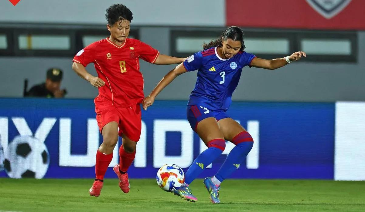 Myanmar tiếp tục gây khó khăn cho Philippines Bóng đá nữ Myanmar là “khắc tinh” của tuyển Philiipines trong 2 kỳ SEA Games gần nhất.