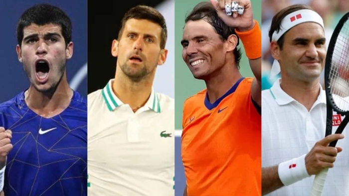 Alcaraz được so sánh khá nhiều với &quot;Big Three&quot; huyền thoại của tennis thế giới