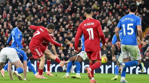 Florian Wirtz vẫn chưa có bàn ra mắt Liverpool. Florian Wirtz trên sân thi đấu