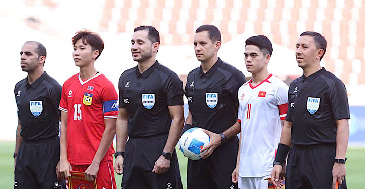 Tổ trọng tài trận U22 Việt Nam - U22 Lào