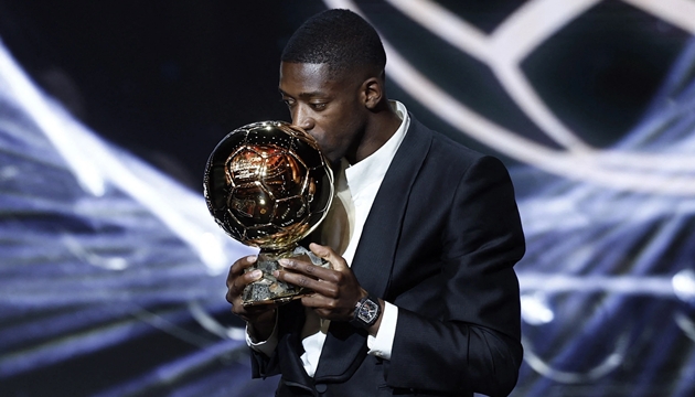 Dembele giành Quả bóng vàng 2025. Dembele giành Quả bóng vàng 2025.