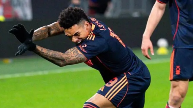 Phong cách ăn mừng của Igor Jesus. Phong cách ăn mừng của Igor Jesus.