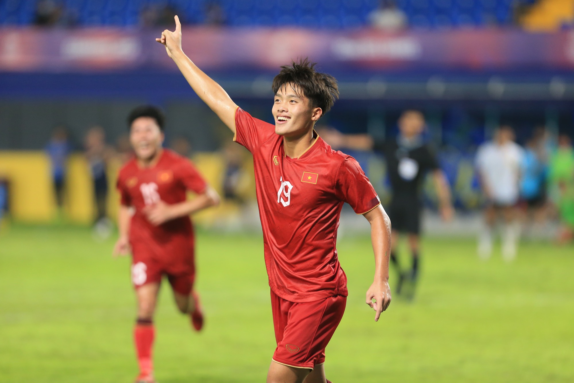 Quốc Việt từng ghi bàn vào lưới U22 Lào tại SEA Games 32