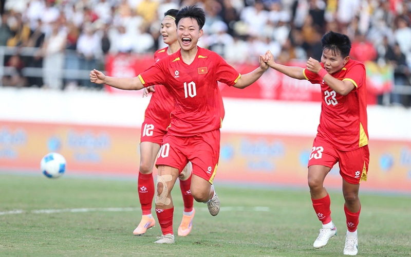 Việt Nam Hạ Myanmar, Đoạt Vé Vào Bán Kết SEA Games 33
