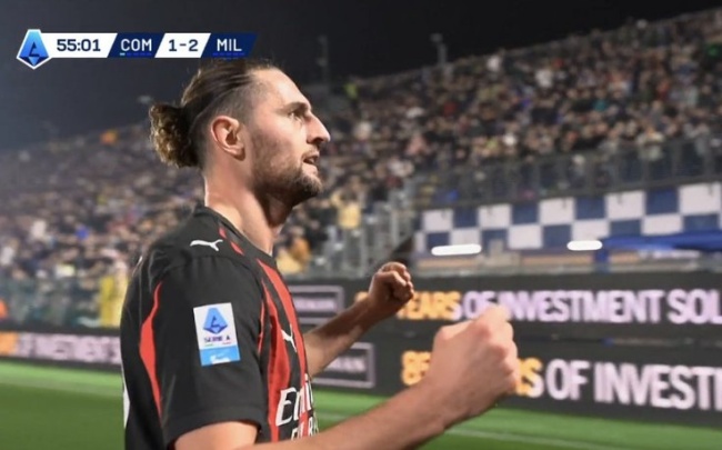 Rabiot ghi bàn cho Milan. Rabiot ghi bàn cho Milan.