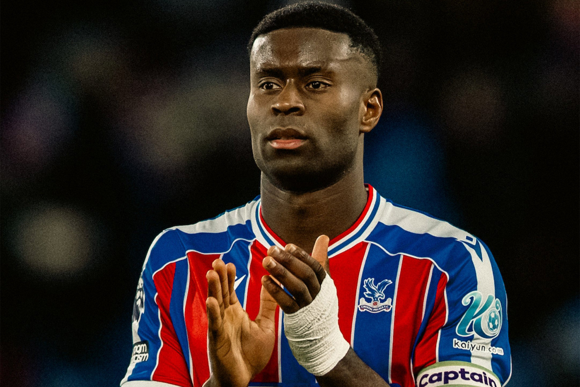 Trung vệ Marc Guehi của Crystal Palace