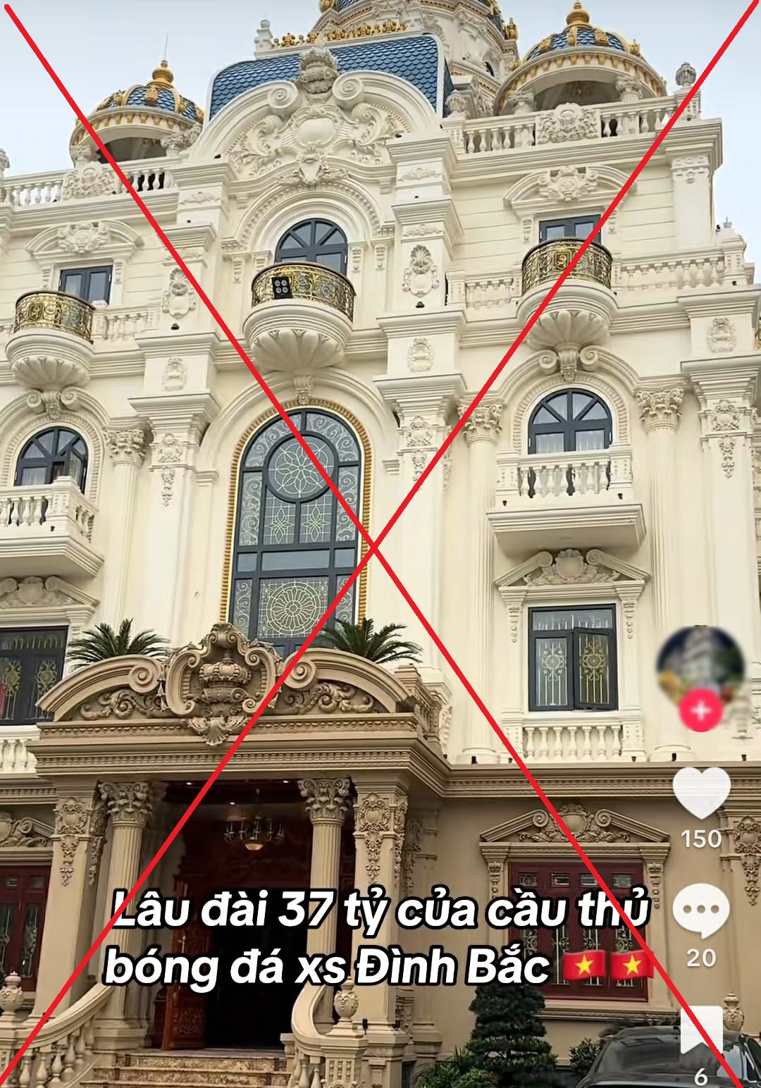 Thông tin sai sự thật về nhà của Đình Bắc.