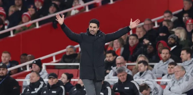 Arteta bị chỉ trích vì tư duy thận trọng.